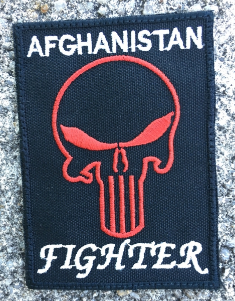 AFGHANISTAN FIGHTER Velcro patch
